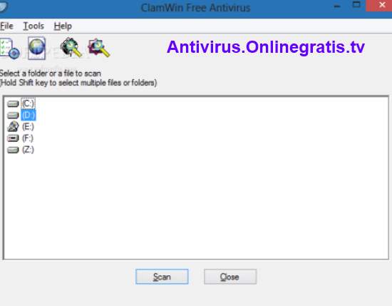 ClamWin antivirus